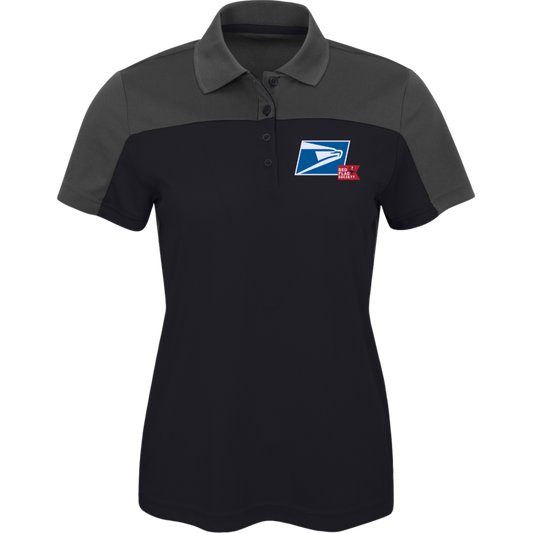 Womens Eagle 2-Tone Polo