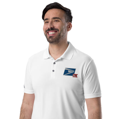 "Eagle with Our Flag" - Adidas performance polo