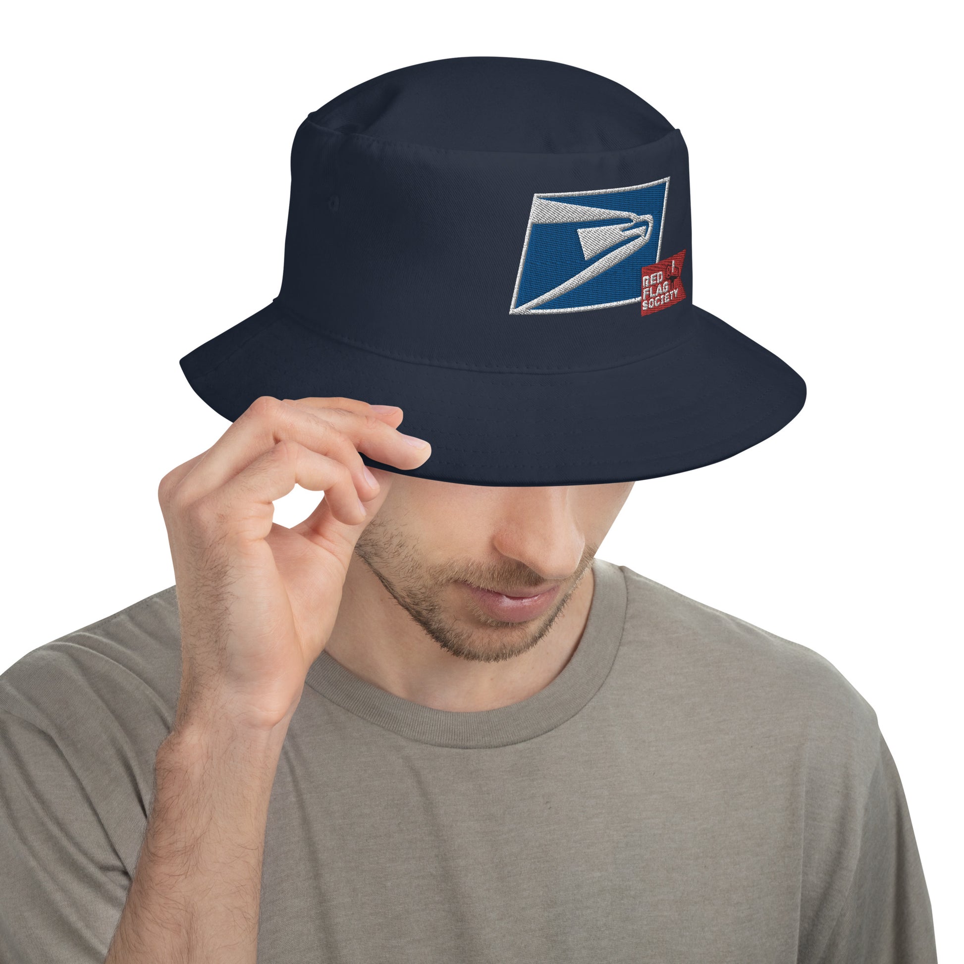 USPS with Our Flag - Bucket Hat