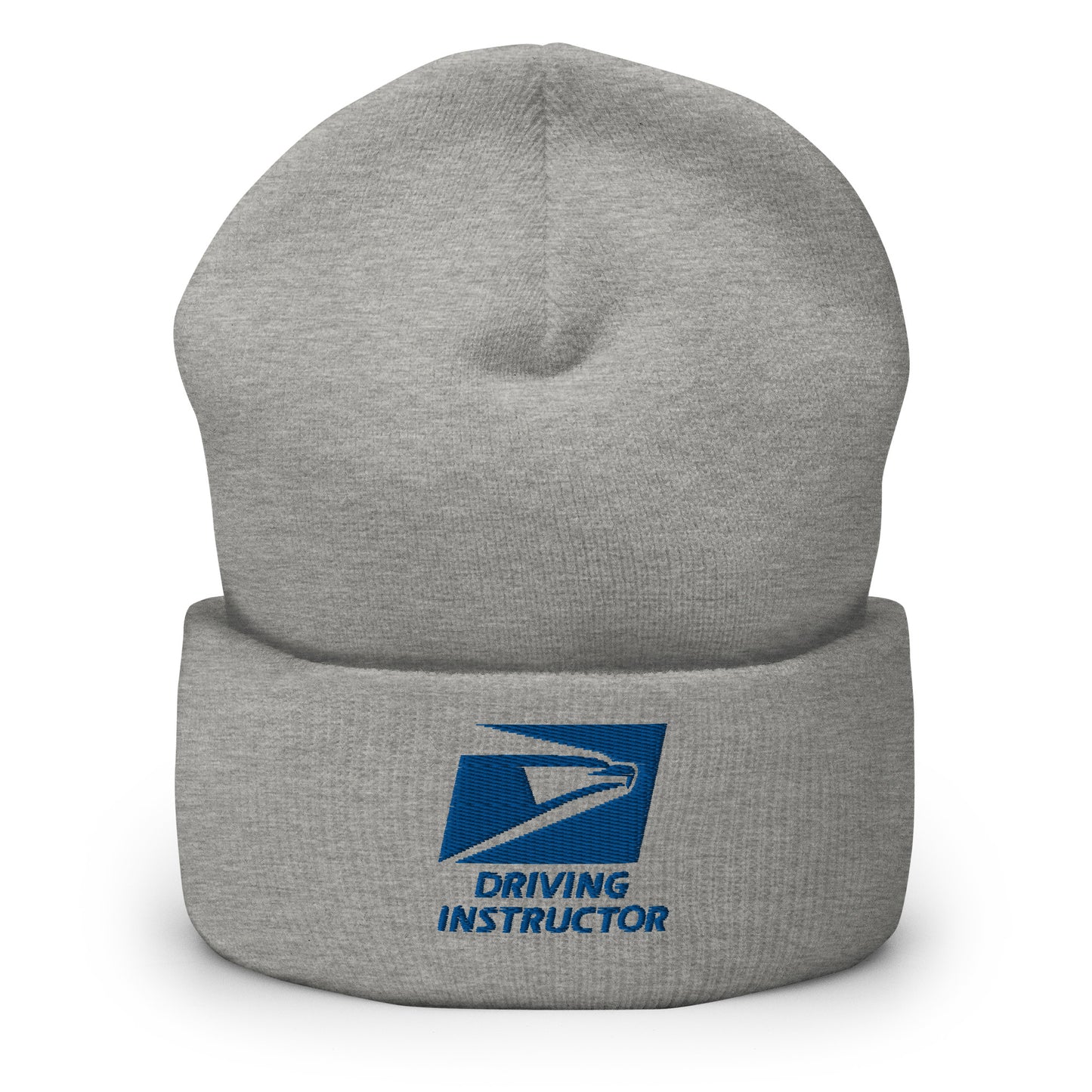 Driving Instructor Blue Thread Beanie